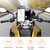Bicycle Mobile Phone Holder Motorcycle Electric Car Navigation Mobile Phone Holder, Style:Rearview Mirrors(Silver)