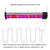 LED Growth Lamp Full Spectrum Plant Light Tube, Style: Large Four Rows 30cm(US Plug)