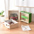 Wooden Piggy Bank Large Capacity Children Savings Box Creative Desktop Accessories(Green)
