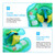 Cartoon Animal Pattern Children Swimming Ring Inflatable Baby Lying Ring Lifebuoy, Size:L