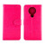 For Nokia5.3 Crazy Horse Texture Leather Horizontal Flip Protective Case with Holder & Card Slots & Wallet & Photo Frame(Magenta)