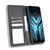 For Asus ROG Phone 3 ZS661KS  Magnetic Buckle Retro Crazy Horse Texture Horizontal Flip Leather Case  , with Holder & Card Slots & Photo Frame(Black)