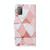 For OPPO A92 Colored Drawing Pattern Horizontal Flip Leather Case with Holder & Card Slots & Wallet(Marble)