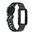 For Fitbit Charge 4 Silicone One Body Armor Watch Band(Black) For Fitbit Charge 4 Silicone One Body Armor Watch Band(Black)