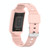 For Fitbit Charge 5 Silicone One Body Armor Watch Band(Pink)