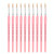 10 PCS 6 WeiZhuang Hook Line Pen Painting Hand-painted Watercolor Wolf Mint Hook Line Pen Painting Stroke Thin Line Brush, Color:Pink