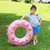 10 PCS Cartoon Pattern Double Airbag Thickened Inflatable Swimming Ring Crystal Swimming Ring, Size:80 cm(Green) 10 PCS Cartoon Pattern Double Airbag Thickened Inflatable Swimming Ring Crystal Swimming Ring, Size:80 cm(Green)