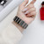 Ceramic One-bead Steel Strap Watch Band For Apple Watch Ultra 49mm&Watch Ultra 2 49mm / Series 9&8&7 45mm / SE 3&SE 2&6&SE&5&4 44mm / 3&2&1 42mm(White Gold) Ceramic One-bead Steel Strap Watch Band For Apple Watch Ultra 49mm&Watch Ultra 2 49mm / Series 9&8&7 45mm / SE 3&SE 2&6&SE&5&4 44mm / 3&2&1 42mm(White Gold)