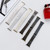 Ceramic One-bead Steel Strap Watch Band For Apple Watch Ultra 49mm&Watch Ultra 2 49mm / Series 9&8&7 45mm / SE 3&SE 2&6&SE&5&4 44mm / 3&2&1 42mm(White Gold) Ceramic One-bead Steel Strap Watch Band For Apple Watch Ultra 49mm&Watch Ultra 2 49mm / Series 9&8&7 45mm / SE 3&SE 2&6&SE&5&4 44mm / 3&2&1 42mm(White Gold)
