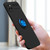 For Huawei Enjoy 20 Metal Ring Holder 360 Degree Rotating TPU Case(Blue+Blue)