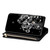 For Samsung Galaxy A51 Multi-card Slots Starry Sky Laser Carving Glitter Zipper Horizontal Flip Leather Case with Holder & Wallet & Lanyard(Black)