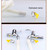 2 PCS 18mm Diameter Plastic Drain Pipe Water Outlet Extension Hose with Clamp for Semi-automatic Washing Machine / Air Conditioner, Size:2m  Length