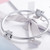 S925 Sterling Silver Angel Wings Loose Beads DIY Beaded Bracelet, Style:Bead S925 Sterling Silver Angel Wings Loose Beads DIY Beaded Bracelet, Style:Bead
