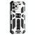 For iPhone 12 Pro Max Armor Shockproof TPU + PC Magnetic Protective Case with Holder(Silver)