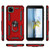 For Huawei Y5p Shockproof TPU + PC Protective Case with 360 Degree Rotating Holder(Gold)