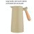 1297 Household Large-Capacity Glass Insulation Kettle(Green)