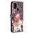 For Samsung Galaxy A21s Colored Drawing Horizontal Flip Leather Case with Holder & Card Slots & Wallet(Flower Elephant)