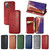 For Samsung Galaxy Note 20 Cubic Grid Pressed Horizontal Flip Magnetic PU Leather Case with Holder & Card Slots & Wallet(Blue)