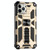 For iPhone 12 Pro Max Armor Shockproof TPU + PC Magnetic Protective Case with Holder(Gold)