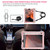 For iPad mini 6 Silicone + PC Tablet Case with Strap & Holder & Pen Slot(Rose Gold)