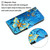For Xiaomi Redmi Note 9 3D Colored Drawing Horizontal Flip PU Leather Case with Holder & Card Slots & Wallet(Jade Butterfly)