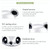 Panda S925 Sterling Silver Earrings Temperament Female Earrings