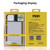 For iPhone 11  MOFI Xing Dun Series Translucent Frosted PC + TPU Privacy Anti-glare Shockproof All-inclusive Protective Case(Red)