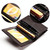 KB156 Antimagnetic RFID Men Leather Card Bag Card Holder(Brown)