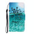 For Huawei Y6p 3D Colored Drawing Horizontal Flip PU Leather Case with Holder & Card Slots & Wallet(Blue Coconut Grove)