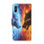 For Xiaomi Redmi 9A Colored Drawing Pattern Horizontal Flip Leather Case with Holder & Card Slots & Wallet(Wolf)
