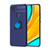 For Xiaomi Redmi 9C Metal Ring Holder 360 Degree Rotating TPU Case(Blue+Blue)