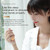 HE-M002 Hand Held USB Rechargeable Low Frequency Pulse Sleep Aid Instrument Head Massage Sleep Instrument (Orange)