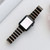 Ceramic One-bead Steel Strap Watch Band For Apple Watch Ultra 49mm&Watch Ultra 2 49mm / Series 9&8&7 45mm / SE 3&SE 2&6&SE&5&4 44mm / 3&2&1 42mm(Black Rose Gold) Ceramic One-bead Steel Strap Watch Band For Apple Watch Ultra 49mm&Watch Ultra 2 49mm / Series 9&8&7 45mm / SE 3&SE 2&6&SE&5&4 44mm / 3&2&1 42mm(Black Rose Gold)