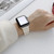 Ceramic One-bead Steel Strap Watch Band For Apple Watch Ultra 49mm&Watch Ultra 2 49mm / Series 9&8&7 45mm / SE 3&SE 2&6&SE&5&4 44mm / 3&2&1 42mm(Black Rose Gold) Ceramic One-bead Steel Strap Watch Band For Apple Watch Ultra 49mm&Watch Ultra 2 49mm / Series 9&8&7 45mm / SE 3&SE 2&6&SE&5&4 44mm / 3&2&1 42mm(Black Rose Gold)
