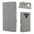 For LG Stylo 6 ViLi Side Button Magnetic Suction Type Shockproof TPU + PU Horizontal Flip Protective Case with Card Slot & Holder & Wallet(Grey)
