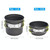 DS-101 Portable Outdoor Camping Cooking Set Picnic Boiler Cookware Combination (Black)