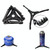 DS-101 Portable Outdoor Camping Cooking Set Picnic Boiler Cookware Combination (Black)
