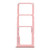 For Samsung Galaxy A71 SIM Card Tray + SIM Card Tray + Micro SD Card Tray (Pink)