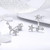 S925 Sterling Silver Star Earrings Simple Silver Earrings
