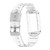 For Fitbit Charge 5 Silicone One Body Armor Watch Band(Transparent)