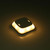 CL053 LED Square Human Body Sensor Light, Style: Battery Models (Warm White)