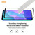 For Huawei P40 Lite E 5 PCS ENKAY Hat-Prince Full Glue 0.26mm 9H 2.5D Tempered Glass Full Coverage Film