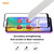 For Huawei Y6p ENKAY Hat-Prince Full Glue 0.26mm 9H 2.5D Tempered Glass Full Coverage Film