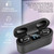 Dt-18 Wireless Two Ear Bluetooth Headset With 2000mAh Charging Cabin & Touch & Intelligent Magnetic Suction Charging (Black)