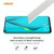 For Huawei P40 Lite 10 PCS ENKAY Hat-Prince 0.26mm 9H 2.5D Curved Edge Tempered Glass Film