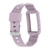 For Fitbit Charge 5 Silicone One Body Armor Watch Band(Light Purple)