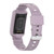 For Fitbit Charge 5 Silicone One Body Armor Watch Band(Light Purple)
