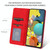 For Samsung Galaxy A51 5G Retro Skin Feel Business Magnetic Horizontal Flip Leather Case(Red)