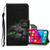 For iPhone XS Max Colored Drawing Pattern Horizontal Flip Leather Case with Holder & Card Slots & Wallet(Black Cat)