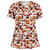 Christmas Print Short-sleeved Pocket T-shirt Nurse Uniform (Color:7 Size:XL)